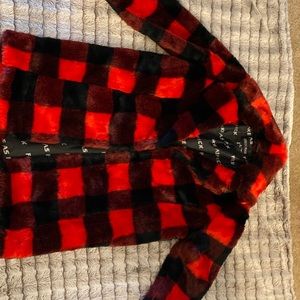 Nasty gal fluffy coat